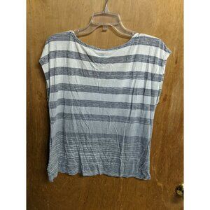 Levis Size XL Casual Shirt Top Sleeveless Gray Silver Ombre Pull Over